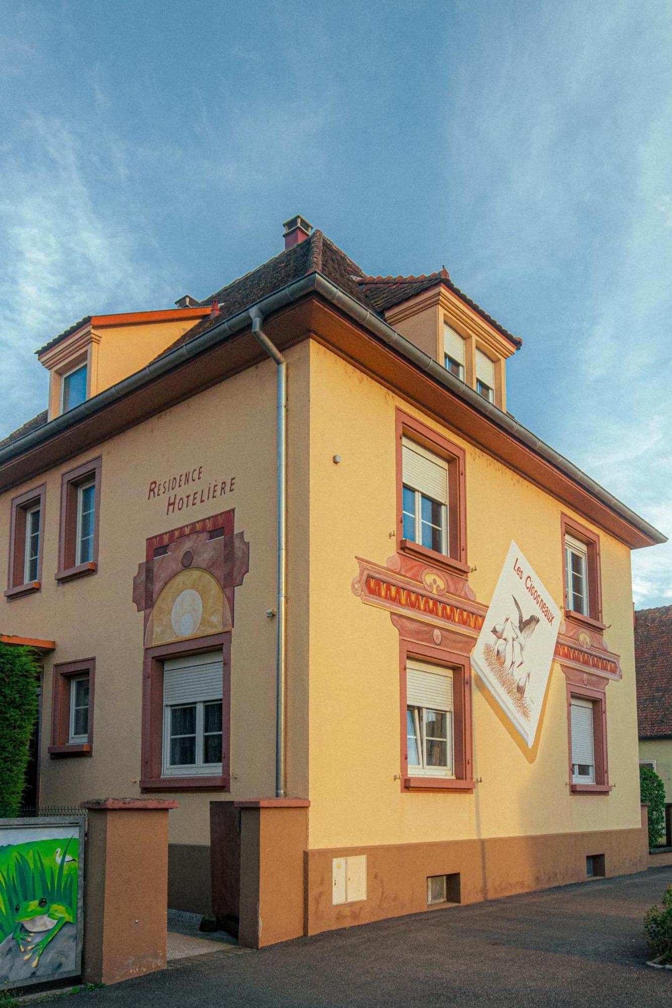 Residence Les Cigogneaux Ostheim Exterior foto
